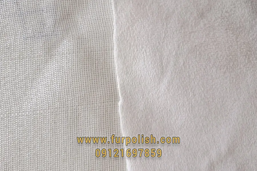 پارچه مخمل پورش لمینت دار با لمینت 125 گرم