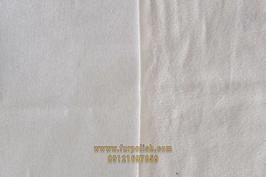 پارچه مخمل پورش لمینت دار با لمینت 145 گرم