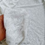 مخمل سفید آینه ای